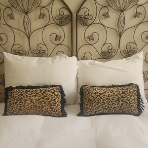 Leopard Print Decorative Pillows